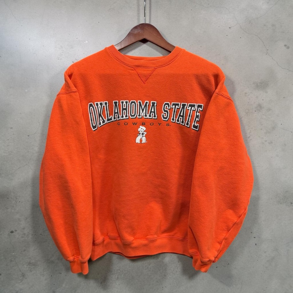 Gear For Sports Oklahoma State Cowboys Sweatshirt Mens Medium Orange Pistol Pete
